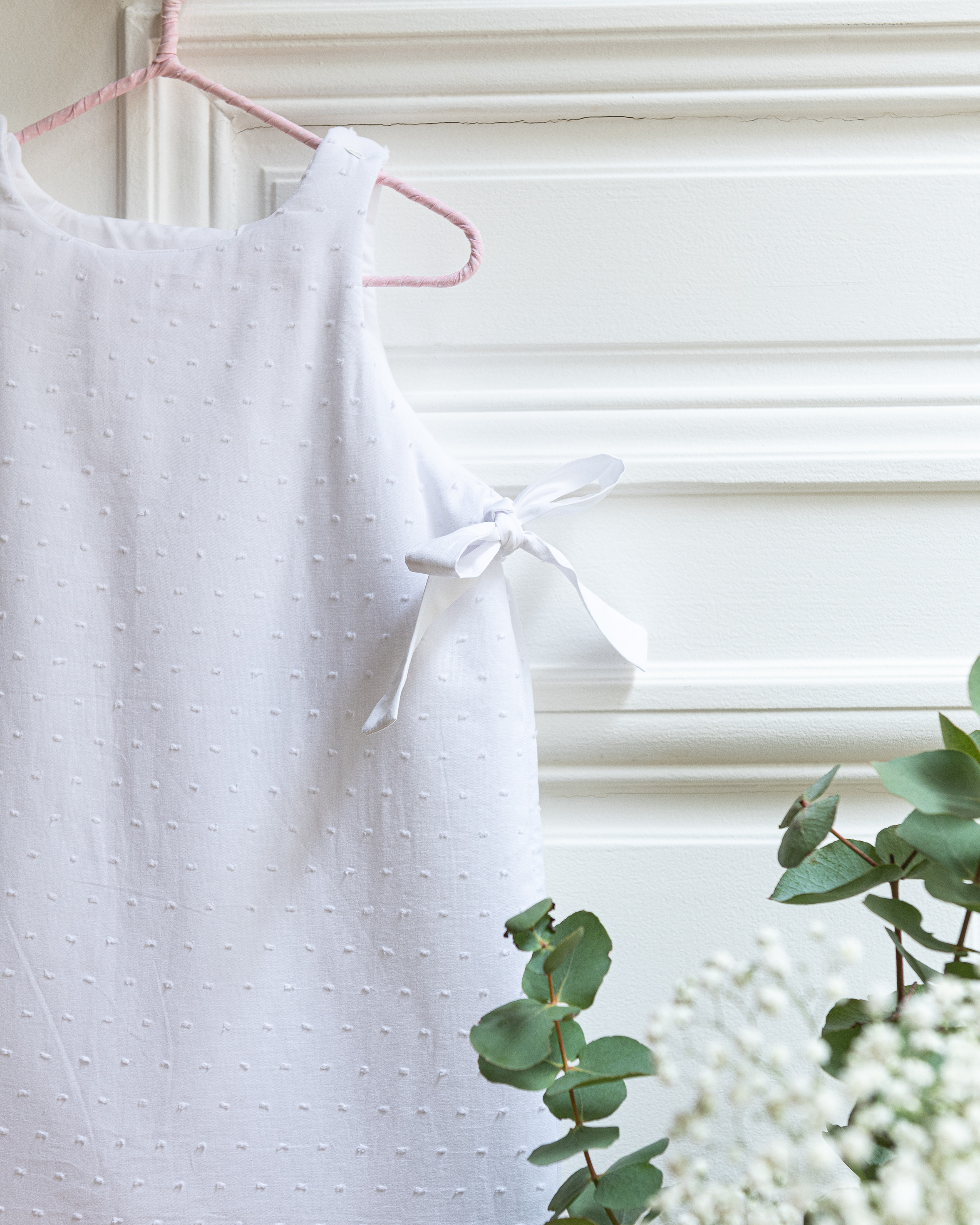 Noa de Cajou - Wholesale Jumpsuit - Baby - Sleeping bag - Plumetis1