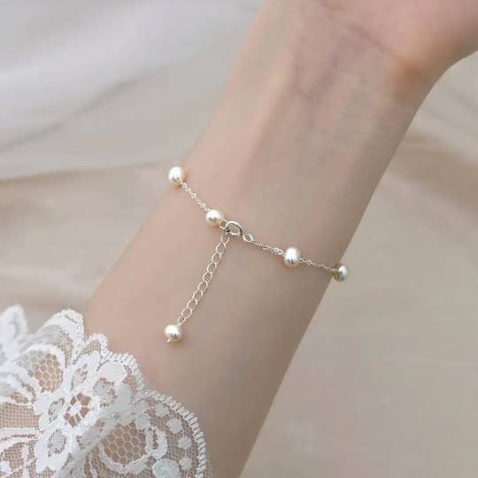 happyzzzsu - Wholesale Beaded Bracelet - Handmade Freshwater Pearl Bracelet4