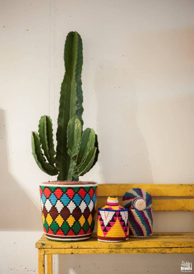 SOUK in the CITY - Venta al por mayor Cestas - Cestas Bereberes XL12