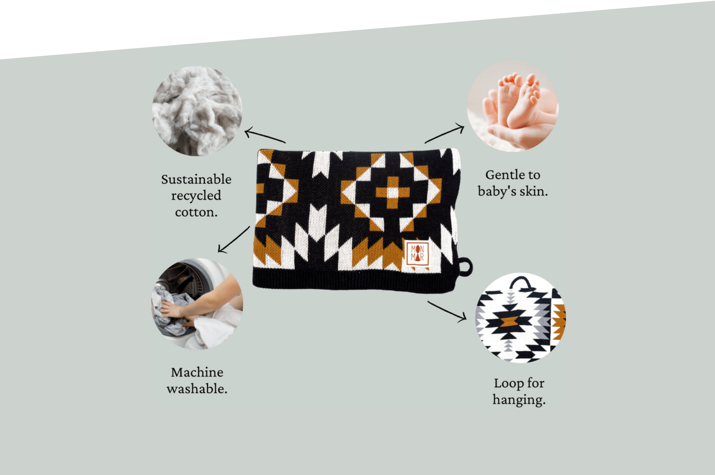 Monmar - Vendita all'ingrosso Coperta - Bambini e neonati - Coperta Pampa3