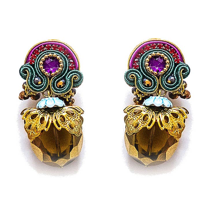 CANDELA DE REINA - Wholesale Dangle Earrings - JALISCO EARRINGS0