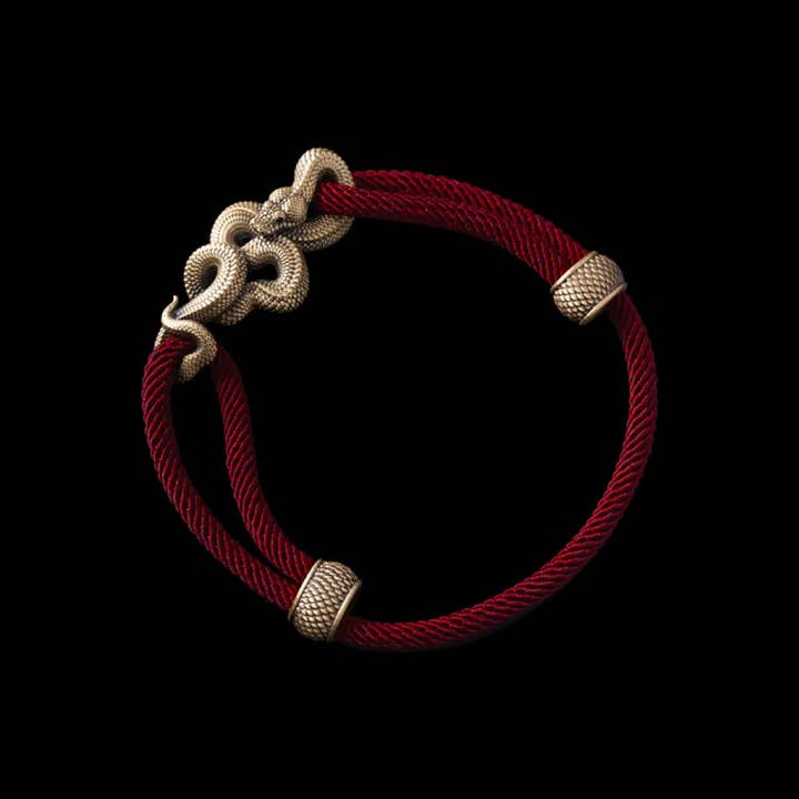 Coppertist.wu – wholesale Woven/braided bracelet – Tree Boa Rope Bracelet - Brass15