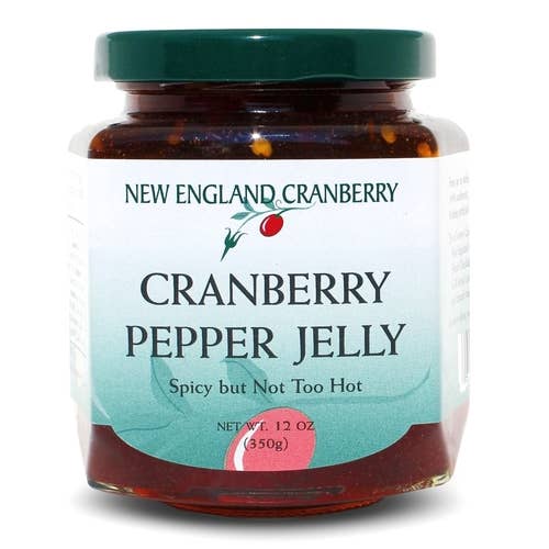 Cranberry Pepper Jelly for wholesale by New England Cranberry Co