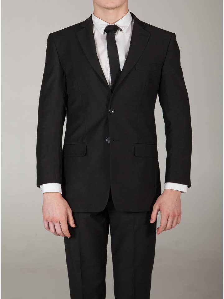 Empire Jet Black Suit for wholesale on Faire