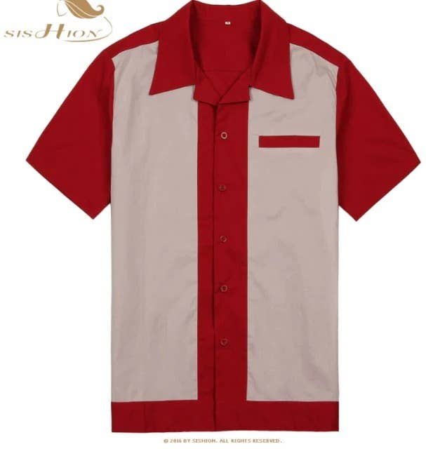 Vanida Dang - Wholesale Button Down Shirt - Unisex - Rock bowling14