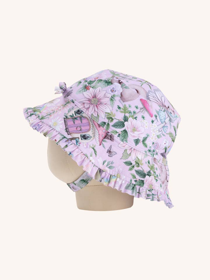 Fleur Harris - Wholesale Swim cap – Kids & Baby - 'Fairyland' Swim Hat - Pink Lavender6