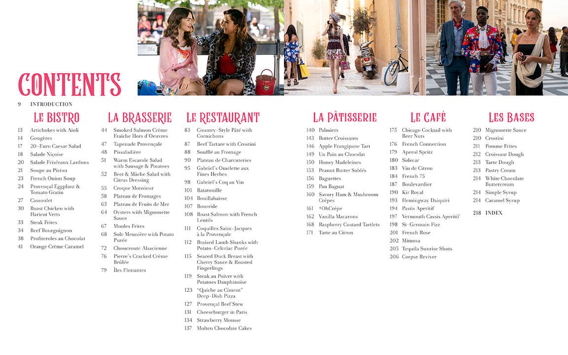 Insight Editions - #1 Pop Culture Publisher - Wholesale Cookbooks & Food - Emily in Paris: The Official Cookbook (SALE!)1