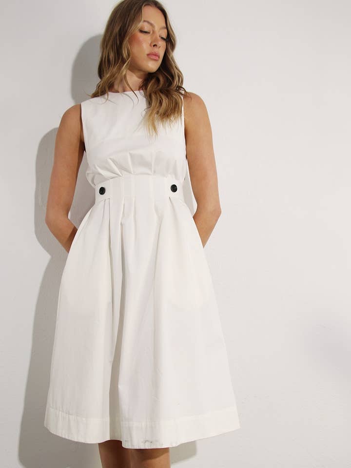 ABITO PLISSÉ IN COTONE per la vendita all'ingrosso da parte di Mulla