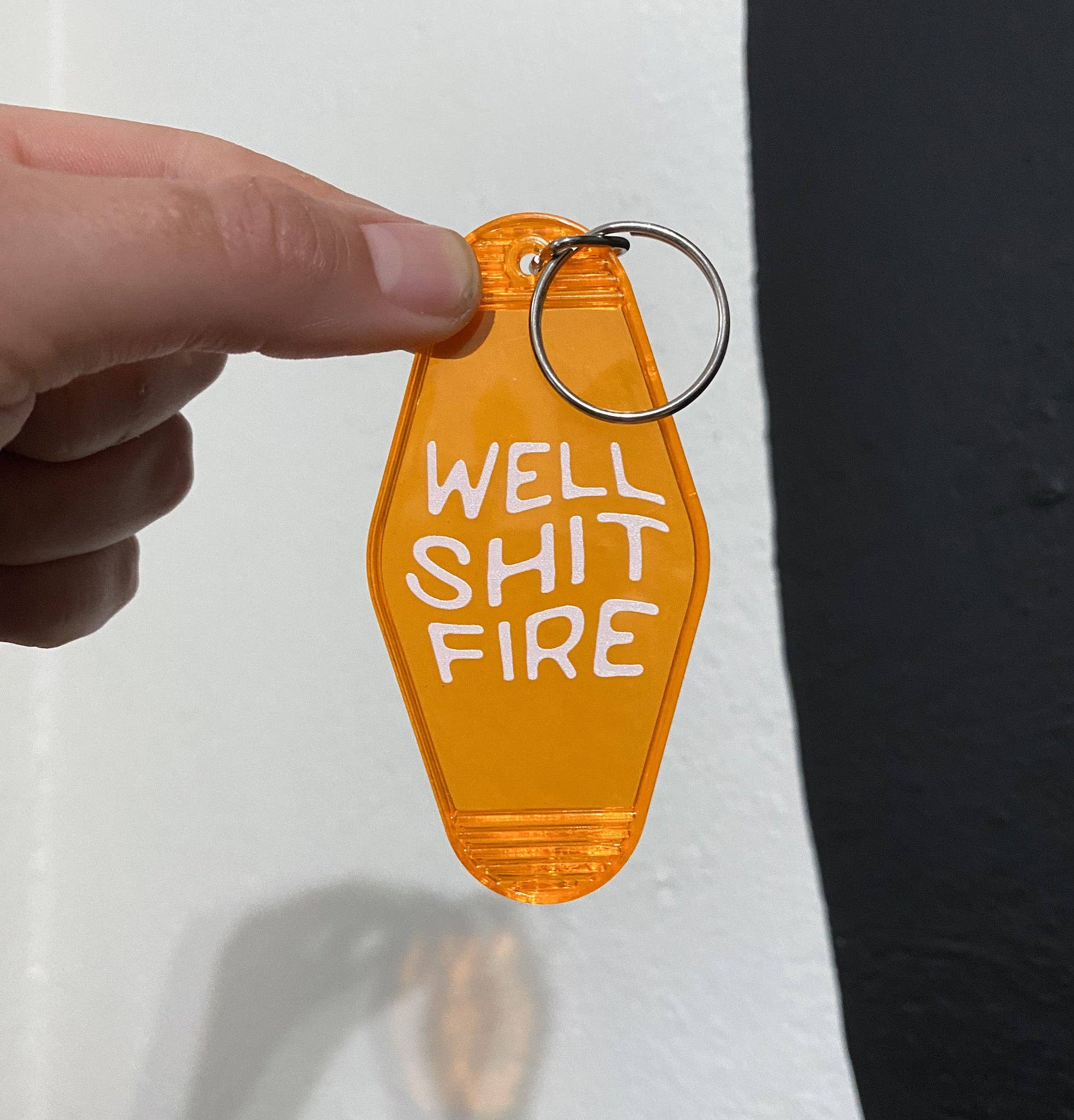 Hippie’s Daughter - Wholesale Keychain - Unisex - well shit fire // motel keychain1