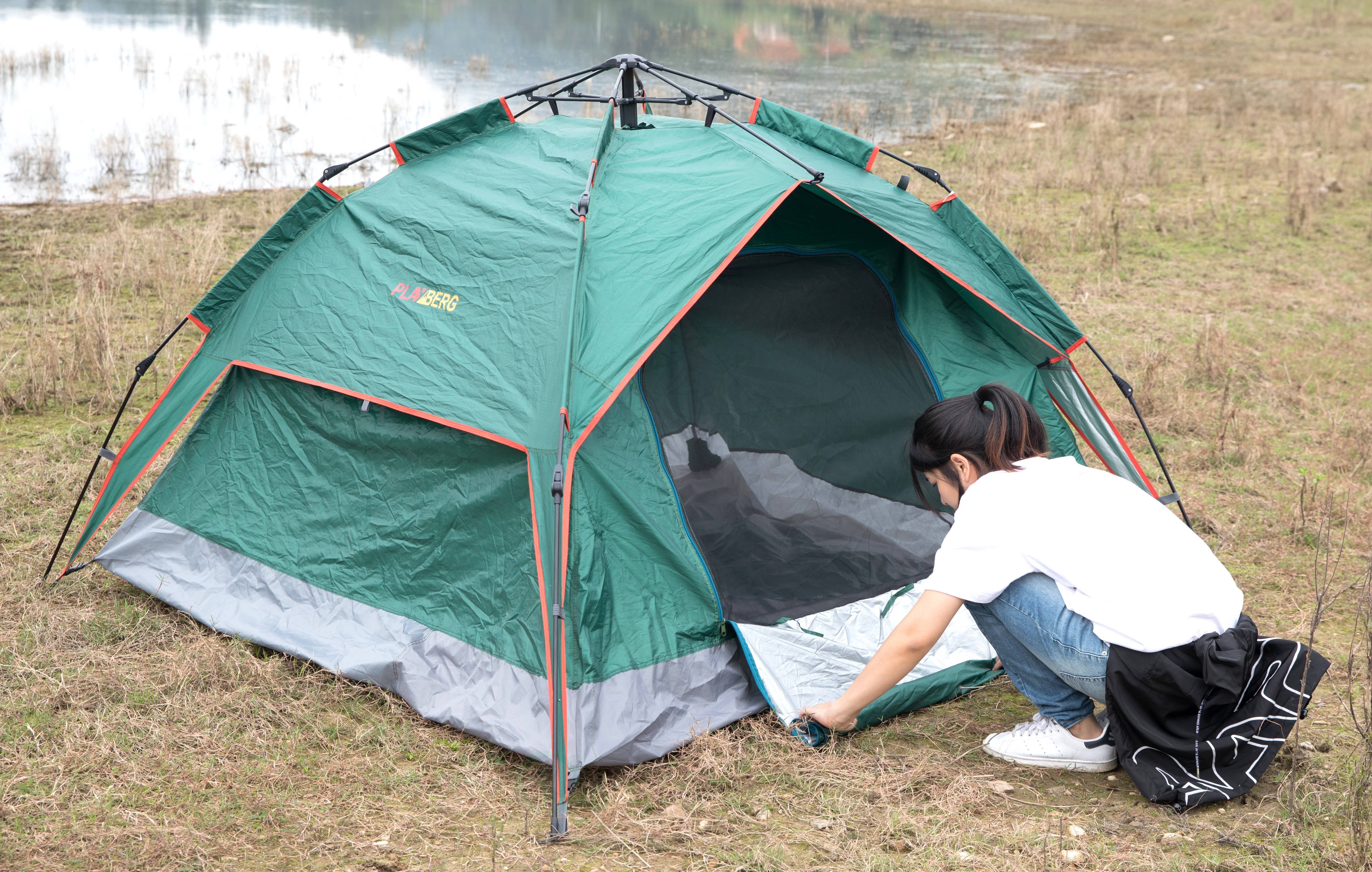 Quickway Imports - Wholesale Tent - Pop Up Tent Sun Shelter for Camping Hiking and Traveling2