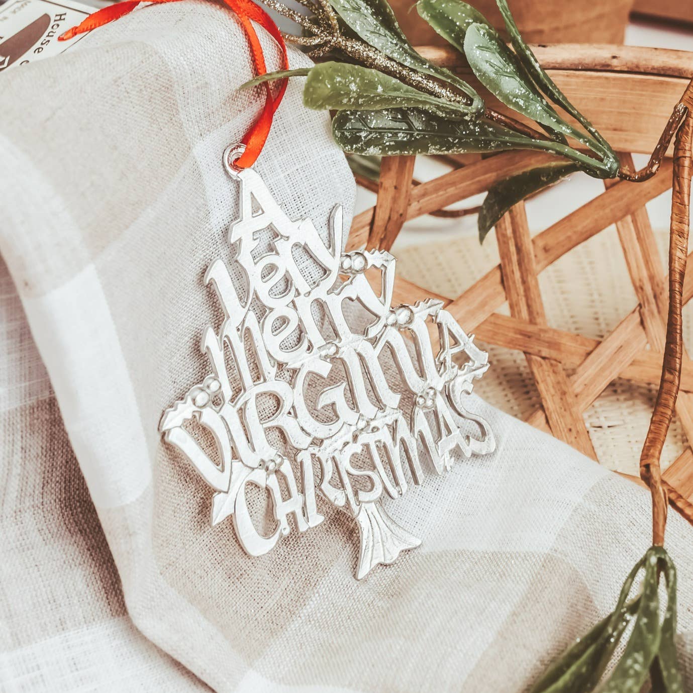 House of Morgan Pewter - Vendita all'ingrosso Decorazione - Un Ornamento di Natale Molto Allegro - Stati e Città32