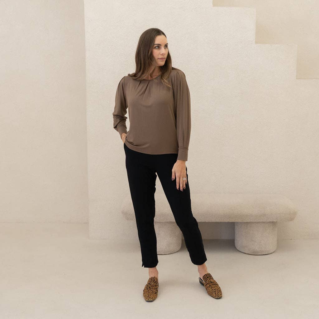Encircled - Wholesale Blouse - Women's - The Comfy Blouson Top3