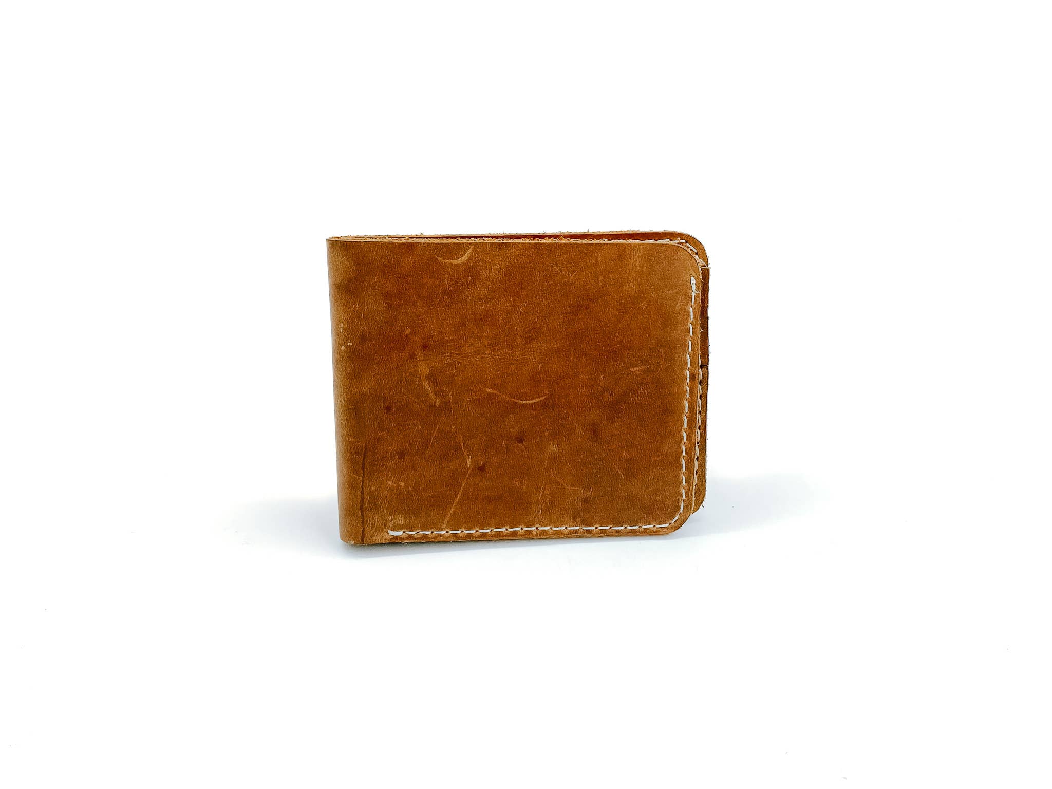 Artisan Streams – wholesale Wallet - Men’s – Men's bifold Leather Wallet Raw Brown2