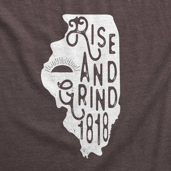 Rise & Grind Graphic Tee for wholesale by Reverie Apparel