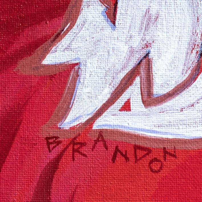 Brandon Art Co - Wholesale Art Print - Washington State Cougars "Classic WSU Logo" by Brandon Thomas | Archival-Quality Giclee Art Print1