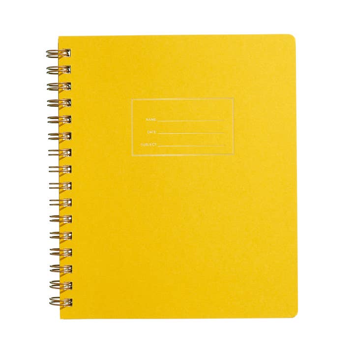 Standard Notebook - Mustard for wholesale by Shorthand Press