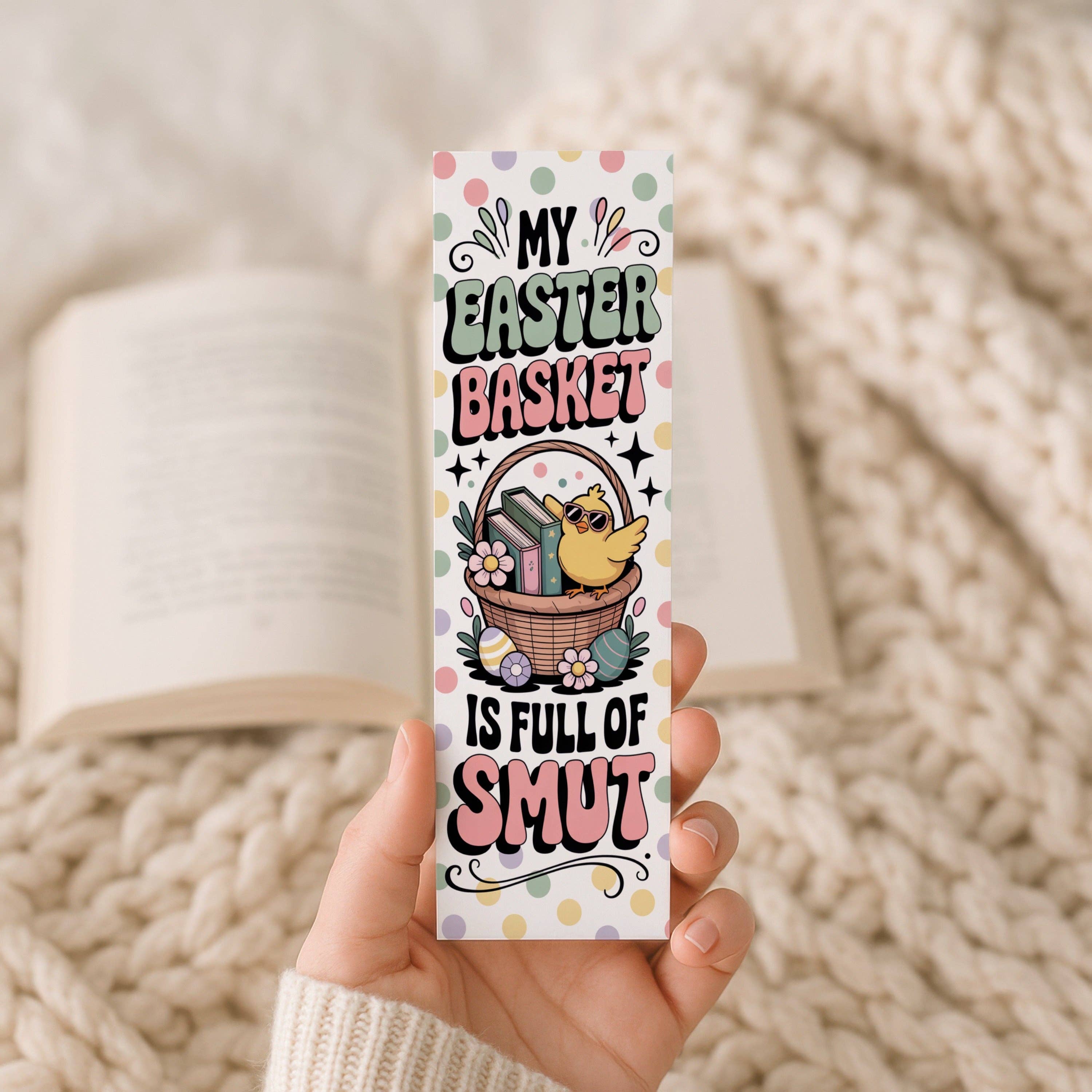 Auburn Row Design - Wholesale Bookmark - Easter Spring Smut Bookmarks0