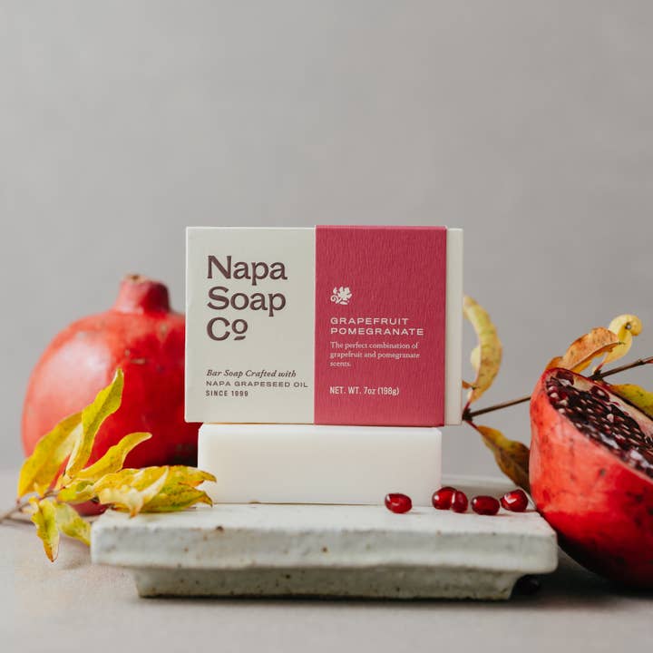 Napa Soap Company - Wholesale Bar Soap - Bar Soap - Grapefruit Pomegranate1