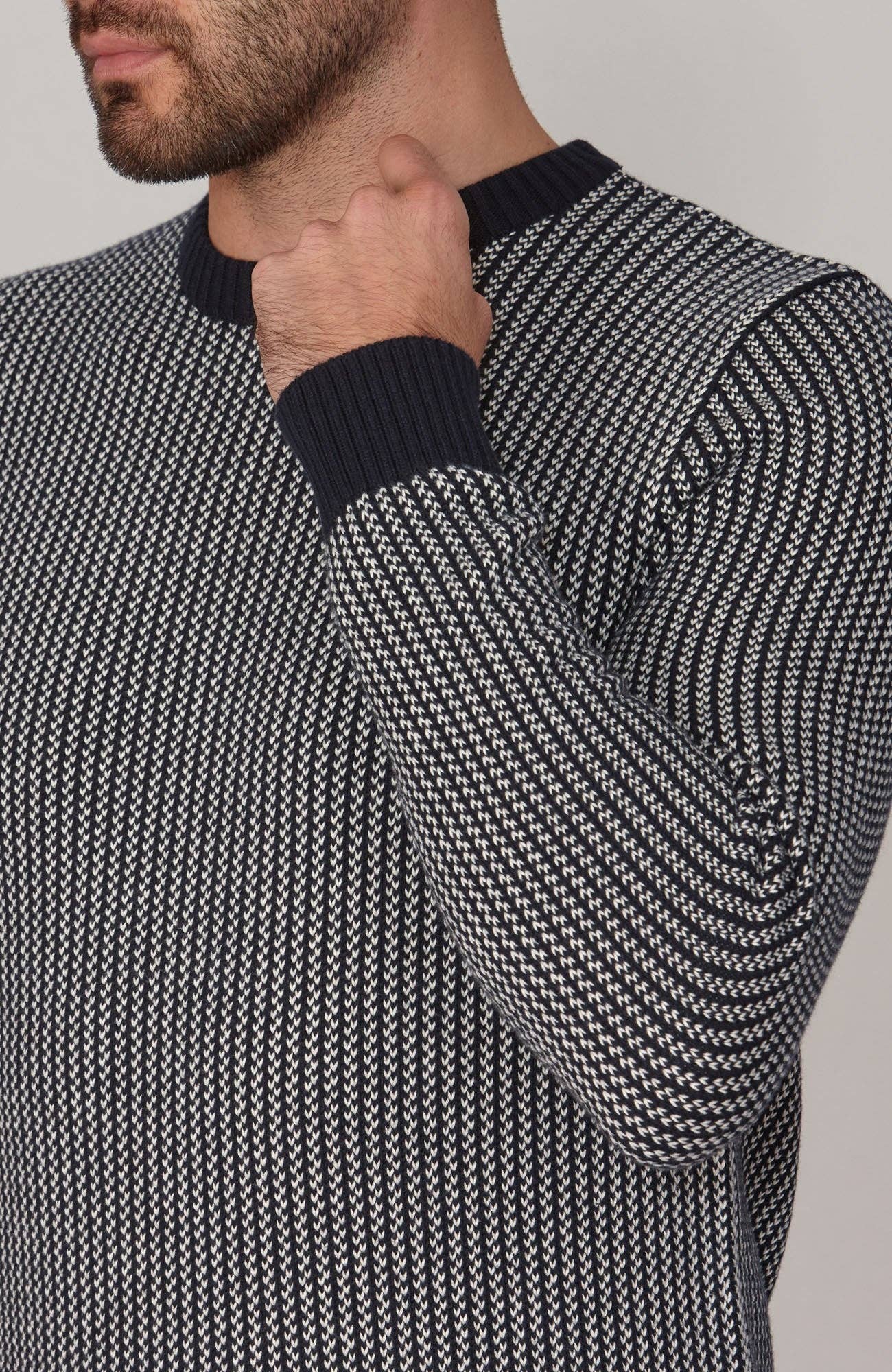 Paul James Knitwear - Vente Pull en maille – homme - Pull homme 100 % coton à point torsadé style pêcheur14
