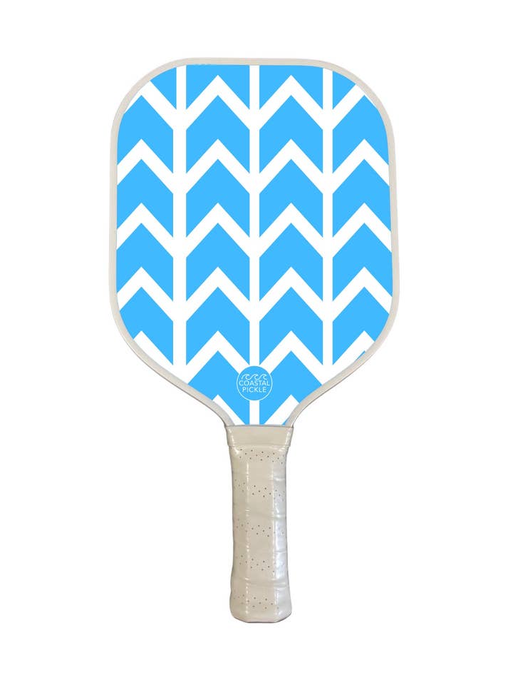 Poolside Designer Pickleball Paddle for wholesale by Coastal Pickle, LLC