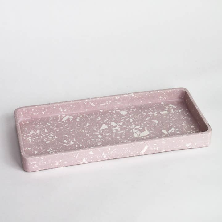 Rectangular Tray- LILAC for wholesale by Terrazzo Parazo