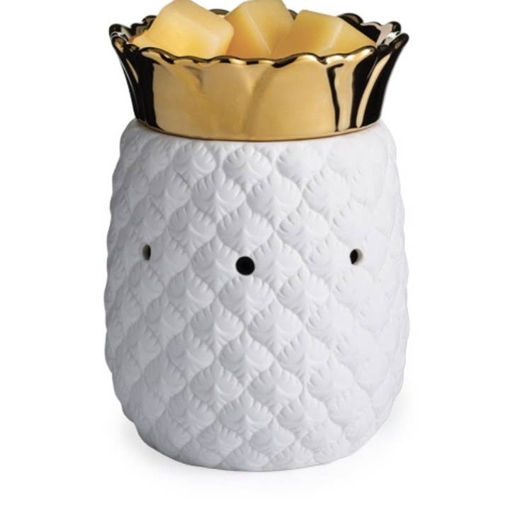 Pineapple Wax Melt Warmer for wholesale by AbbyJoy Candles