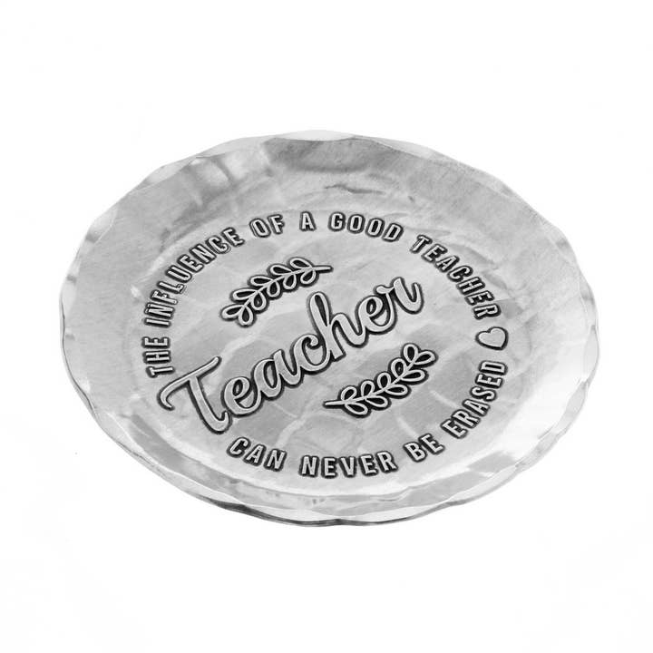 Good Teacher Aluminum Coaster for wholesale by Wendell August