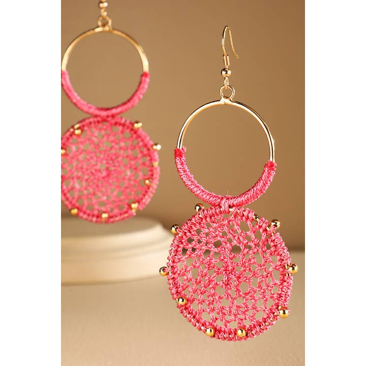 Rattan Knitted Round Tiers  Drop Earring  and other Purchase Wholesale tierra del sol 2020. Free Returns & Net 60 Terms on Faire trending on Faire.