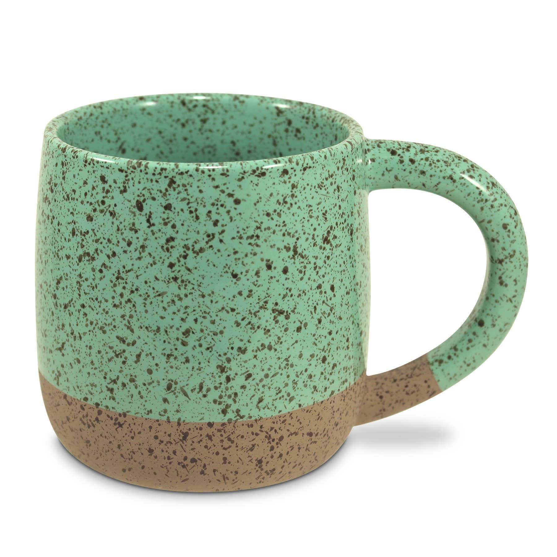 Dicksons – wholesale Coffee mug – LCP Mug Speckled Stone Joy Green 18 Oz1