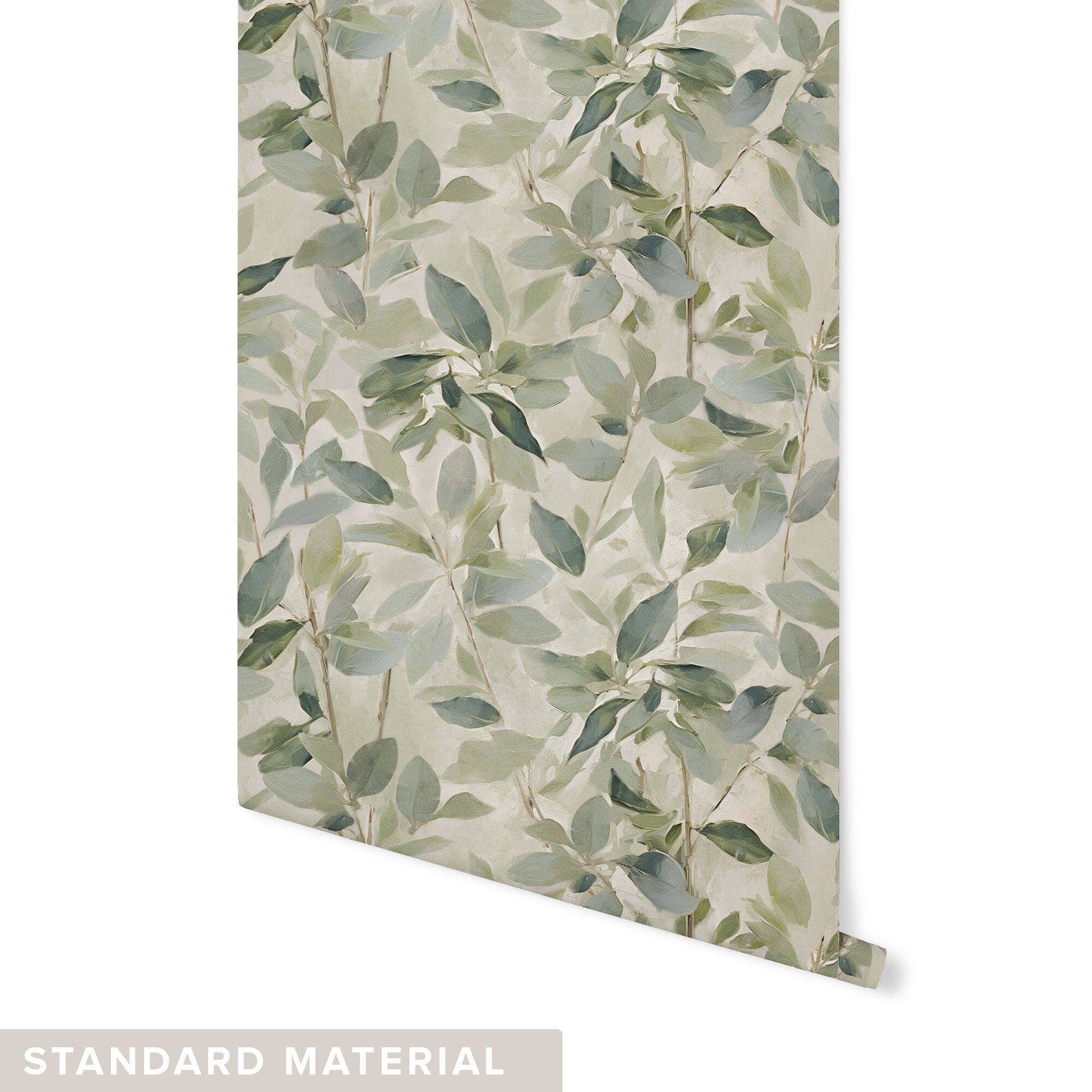 Groen Botanisch Geluk Behangpapier voor groothandel op Faire