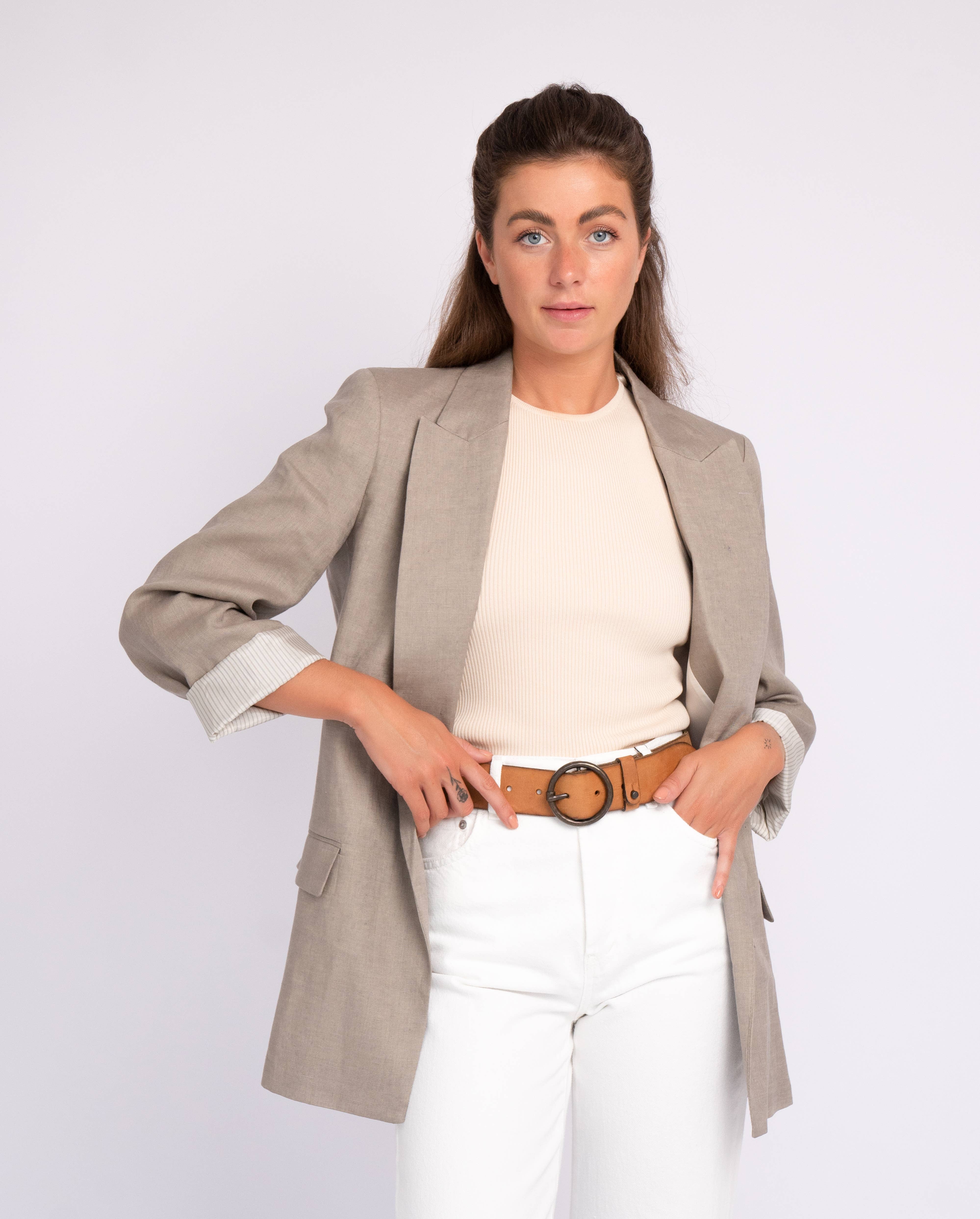 Amsterdam Heritage Leather Belts, Bags, Jackets & Apparel - Wholesale Belt - Women's - Pip | Vintage Full-Grain Leather Belt for Women41