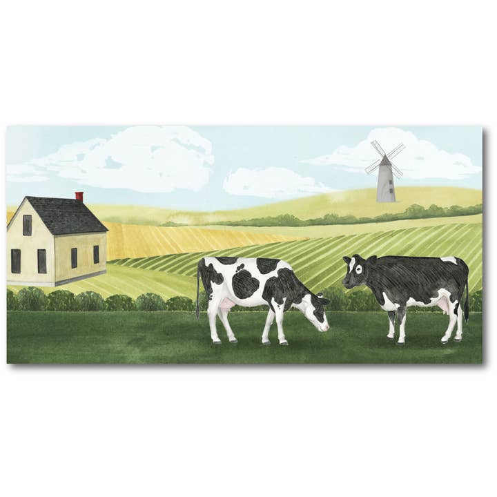 Home on the Farm Gallery - Wrapped Canvas Wall Art voor wholesale door Courtside Market
