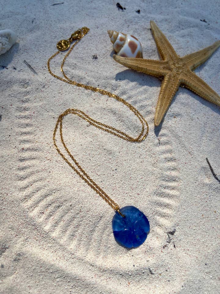 Mermaid blauwe ketting voor wholesale door Sun of Lo