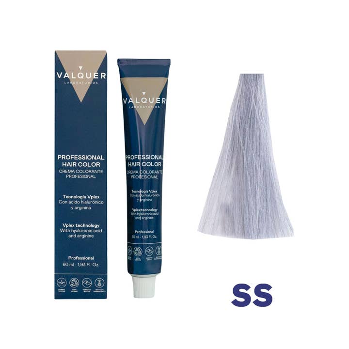 Crema Colorante Vplex SS Silver Sea - 60 ml per la vendita all'ingrosso da parte di Valquer Laboratorios