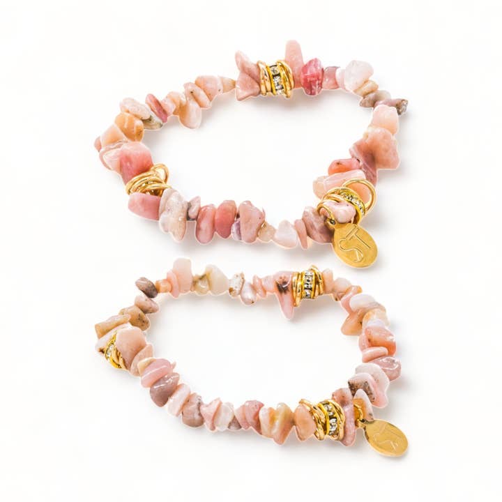 Seashell Party Bracelet Stack for wholesale by Skyscrapers and Trees