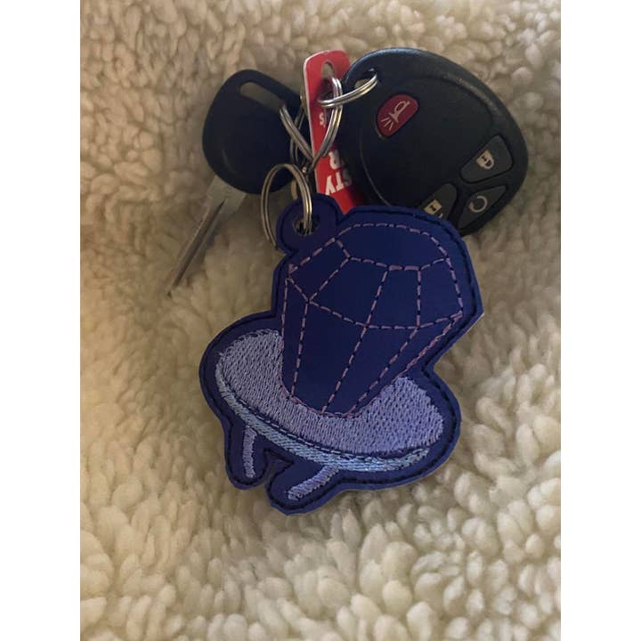 Woman Owned Small Batch Not on Amazon Handmade - Vente Porte-clés – unisexe - Porte-clés Ring Pop, Porte-clés Ring Pop, Porte-clés Ring Pop Snap Tab, Ring Pop Tag, Porte-clés Ring Pop, Breloque Ring Pop