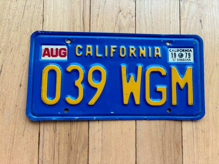 1979 California License Plate for wholesale by RusticPlates