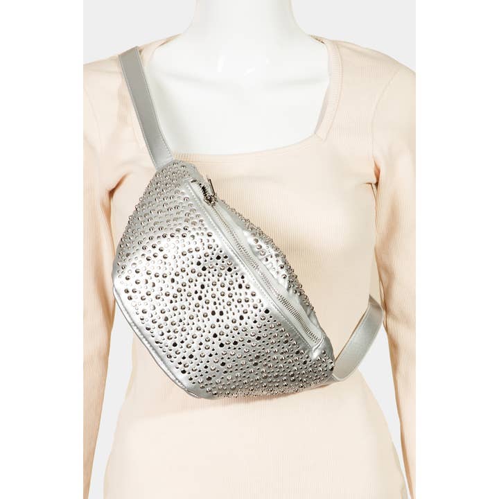 Studded Fanny Pack Sling Bag and other Purchase Wholesale studded purses. Free Returns & Net 60 Terms on Faire trending on Faire.