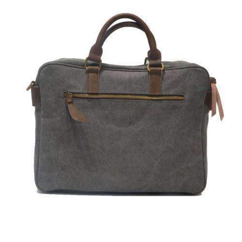 ZEDE PARIS - Wholesale Laptop Bag - Unisex - ARTS-ET-METIERS - Canvas and leather laptop bag20