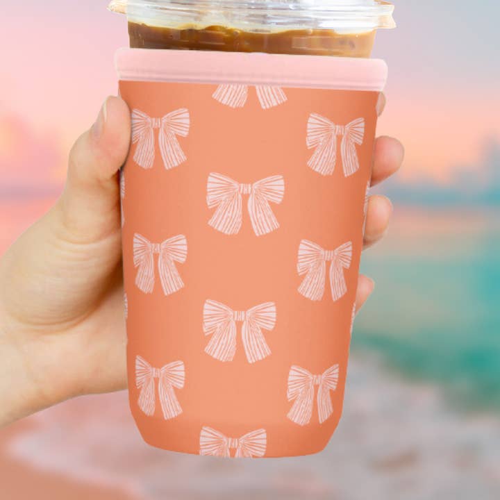 Electric Feels Company - Wholesale Drink Huggers & Koozies - Bow | Neoprene Cup Sleeve0