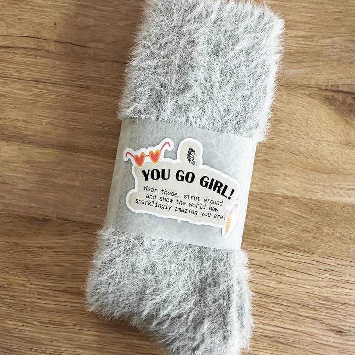 Calzini con Paillettes Morbidi - Vai Ragazza per la vendita all'ingrosso da parte di Solesmith