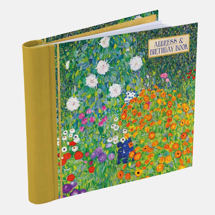 Address & Birthday Book - Klimt for wholesale by The Gifted Stationery Company
