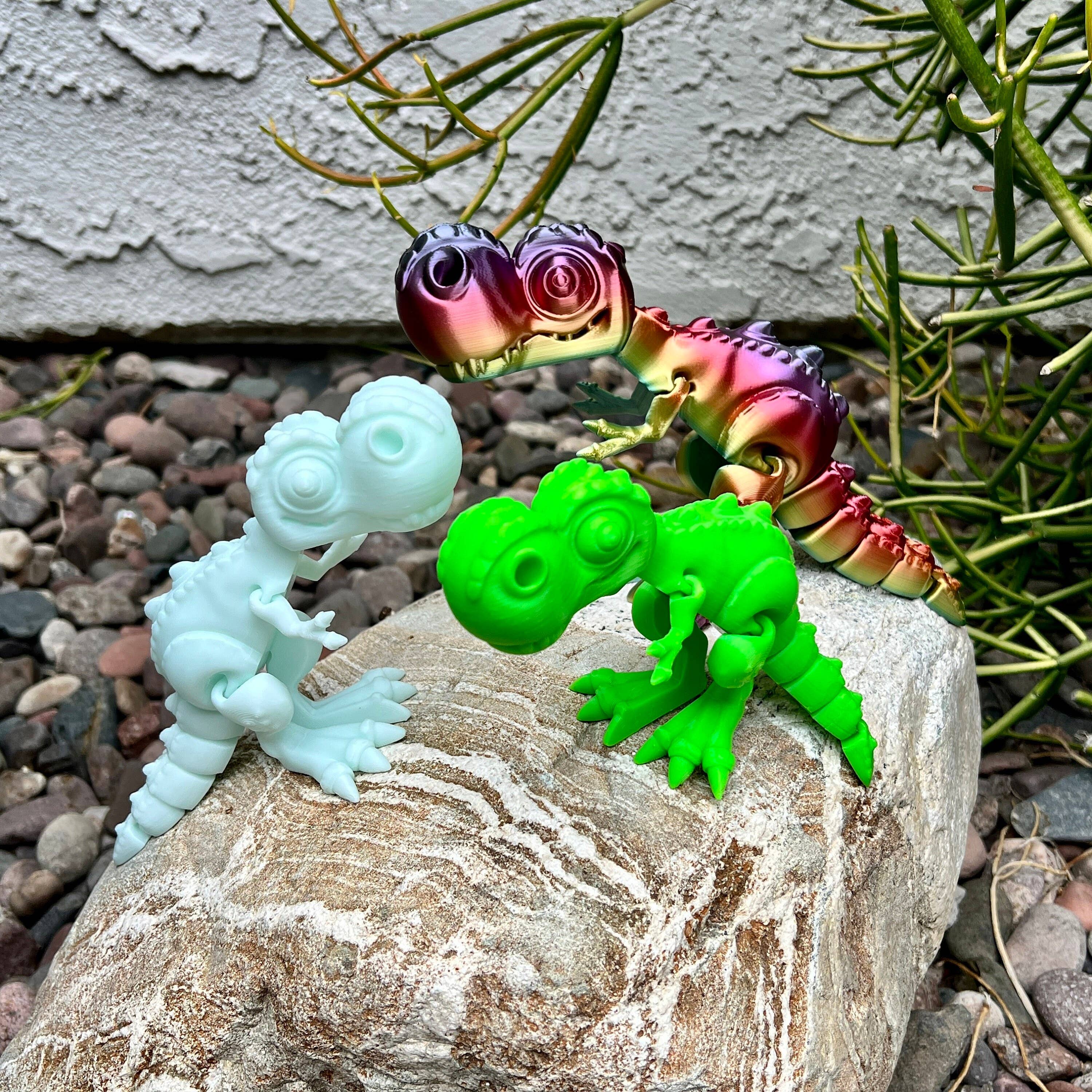 NumanPrints – Brinquedo Fidget - Crianças por atacado – Flexi T-Rex Articulado Brinquedo Oferta de Aniversário Flexi T-Rex7