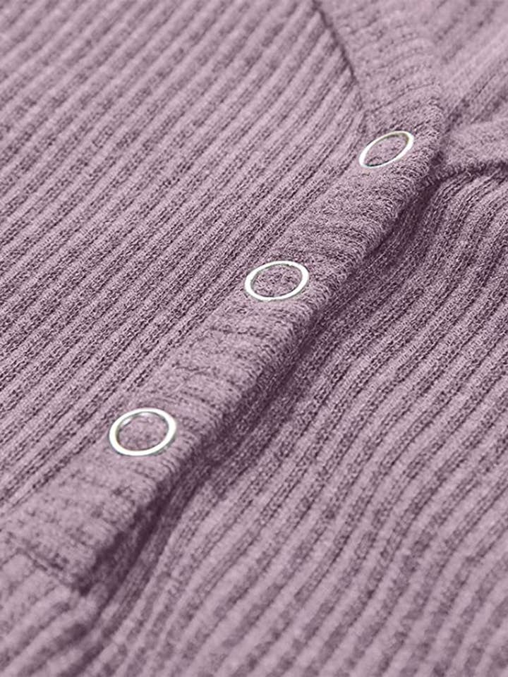 Lily Clothing - Wholesale Tank Top - Women's - SOLID COLOR V-NECK BREASTED SLIM-FIT KNIT VEST22