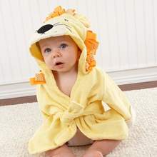 Baby Aspen – wholesale Badrock - Barn – Big Top bad tid "” Lion Hooded Spa Robe3