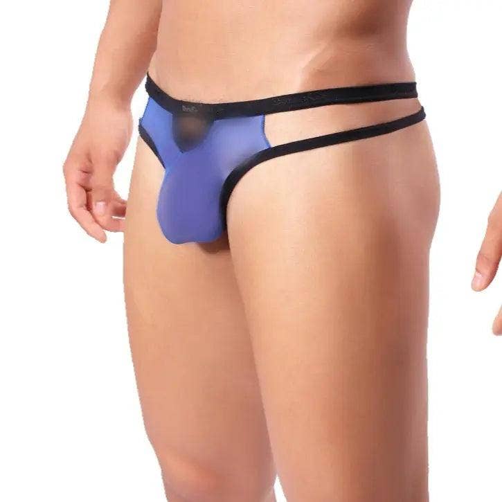 DomiGe – Großhandel Unterwäsche – Herren – Herrenunterwäsche mit elastischem Bund und G-String im hohlen Design11