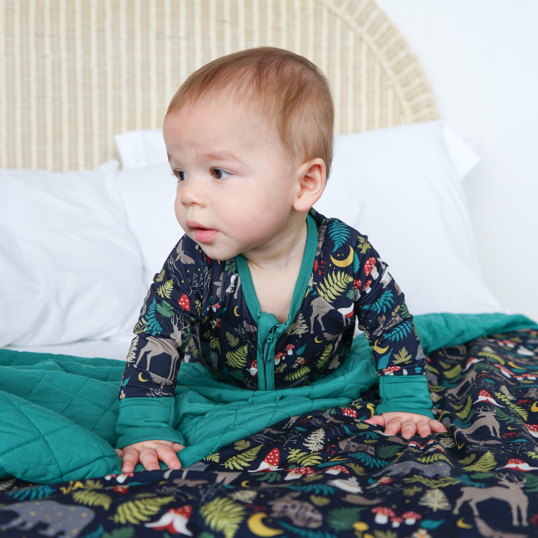 Emerson and Friends - Wholesale Sleepsuit - Baby - Night Forest Bamboo Pajamas Baby Romper Baby Clothes4