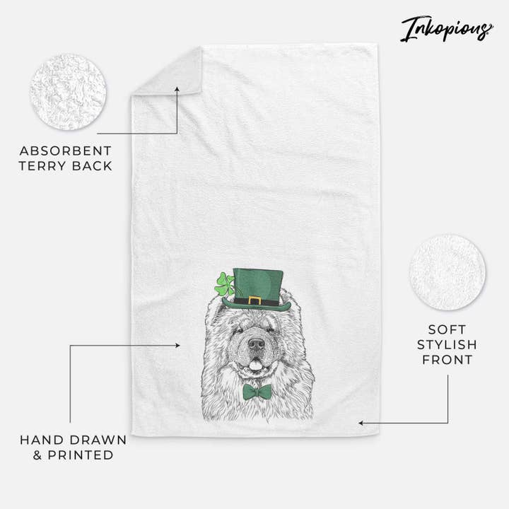 Inkopious - Wholesale Hand Towel - Baloo the Chow Chow Hand Towel18