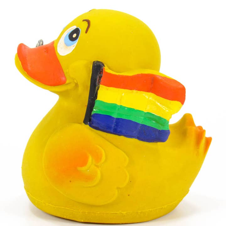 Ducks in the Window - Wholesale Bath Toy - Baby - Gay Pride Rainbow Rubber Duck