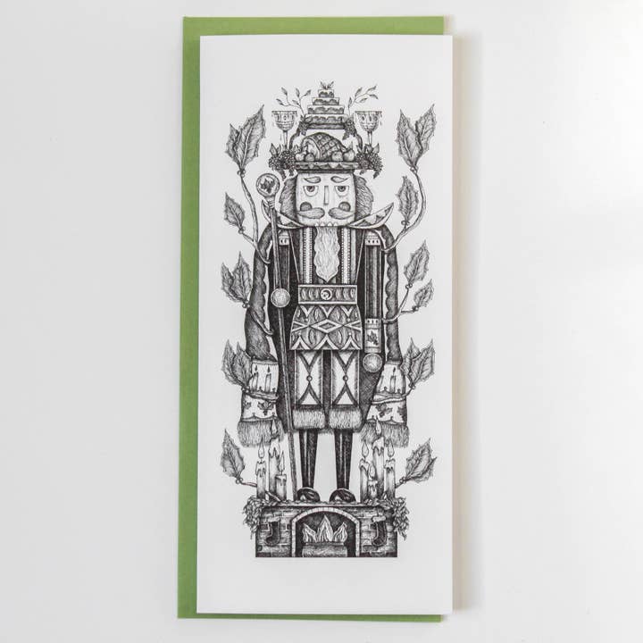 Casse-Noisette Cadeau Le fantôme de Noël | Carte de vœux pour la vente par Mackenzie Myrick Studio